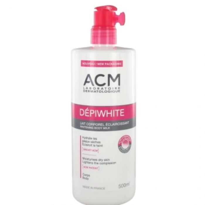 acm acm depiwhite lait corporel eclaircissant 500 ml hydratation corps