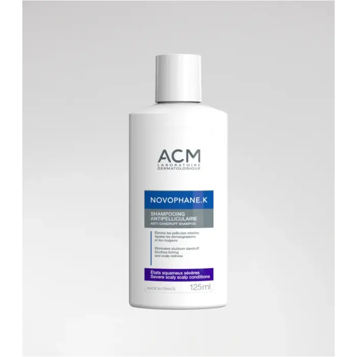 acm novophane ds shampooing pellicules severes 125 ml