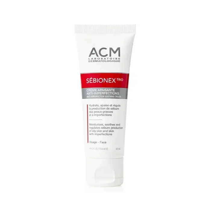 acm sebionex trio creme correctrice anti correctrice 40 ml