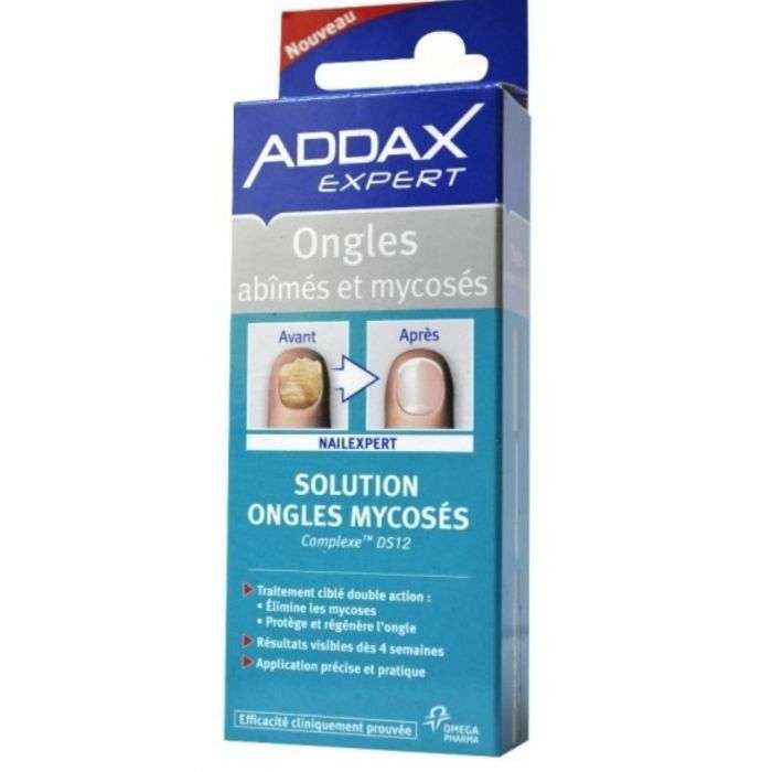 addax expert solution ongles mycoses soin des ongles 4ml