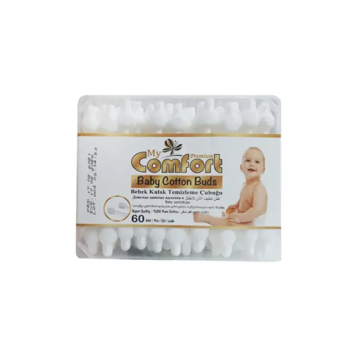 andromede coton tiges 60 pieces