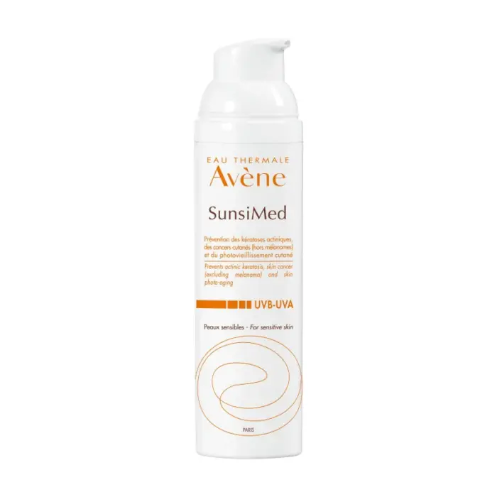 avene solaire sunsimed tres haute protection peaux sensibles 80ml
