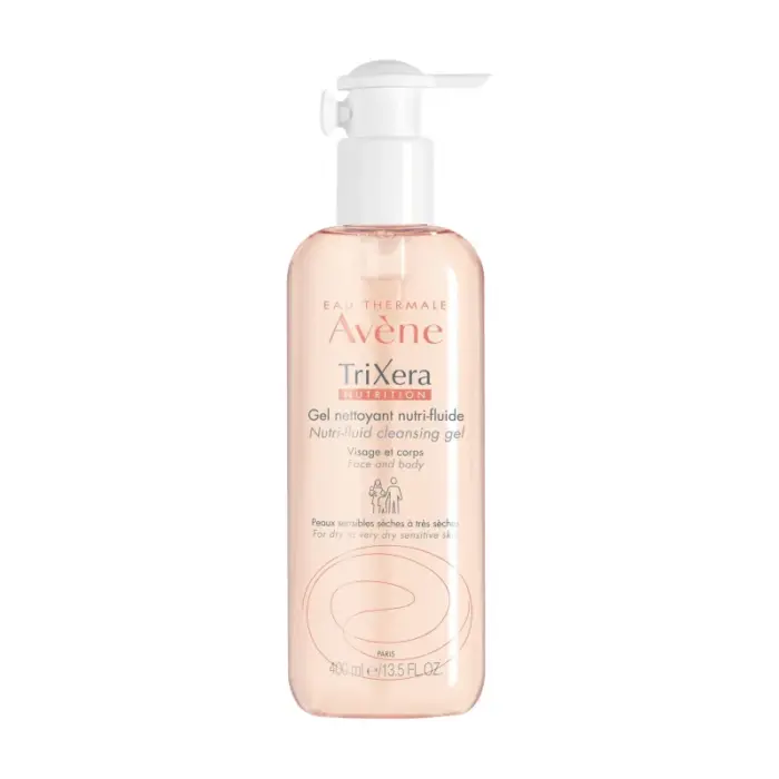 avene trixera nettoyant nutri fluide 400 ml