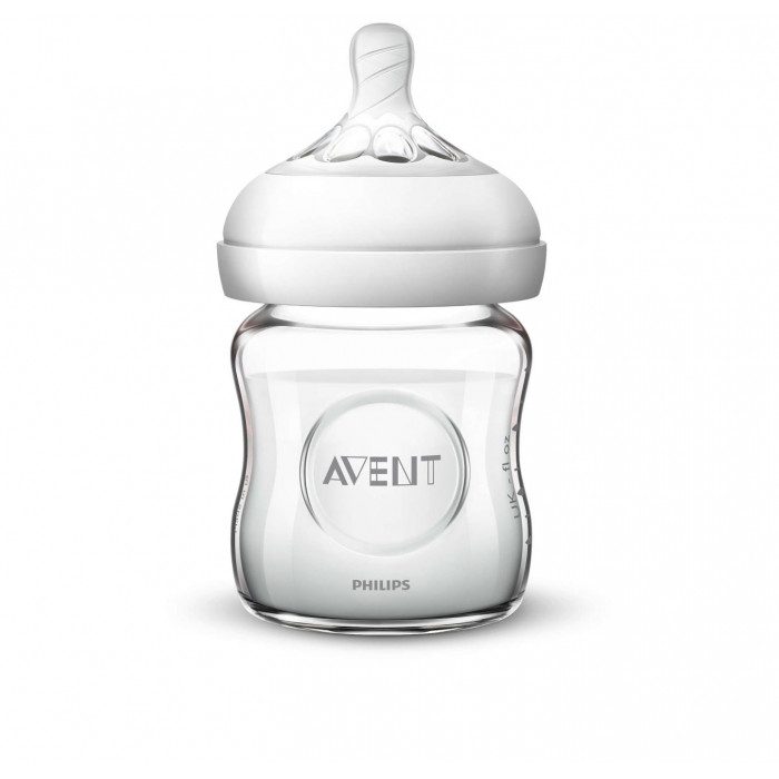 avent biberon natural en verre 120 ml 0 mois