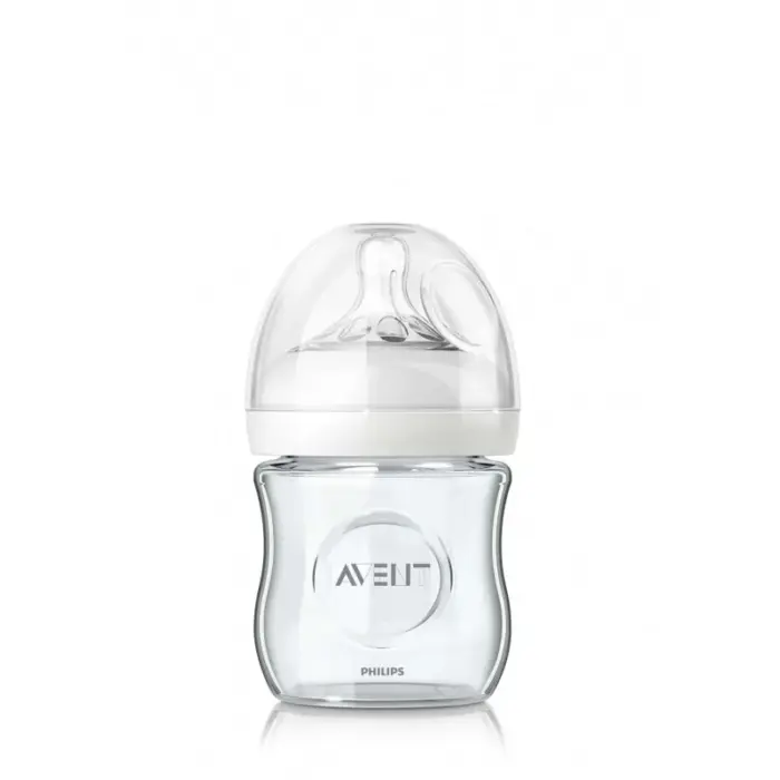avent biberon natural verre 120 ml avent philips