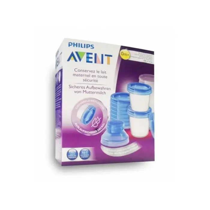 avent systeme via allaitement scf61810 10x180ml