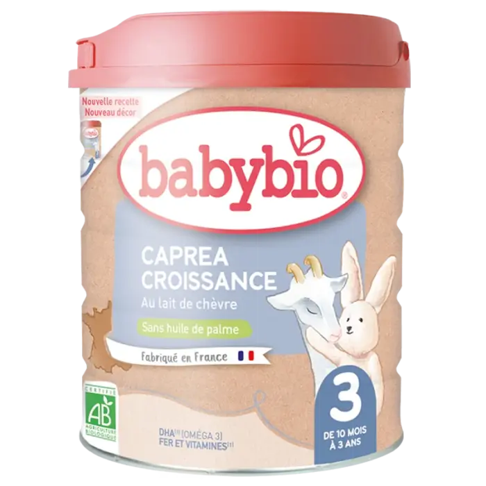 babybio caprea 3 croissance au lait de chevre 800g