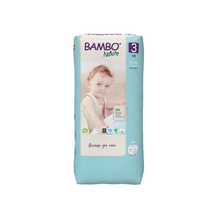 bambo nature bambo nature couches bebe 3 m 4 8 kg 52 unites change bebe