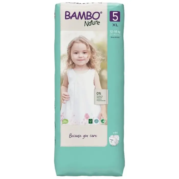 bambo nature couches junior 12 22 kg 54 couches