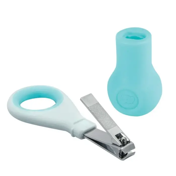 bebe confort coupe ongles ergonomique avec base sailor bleu