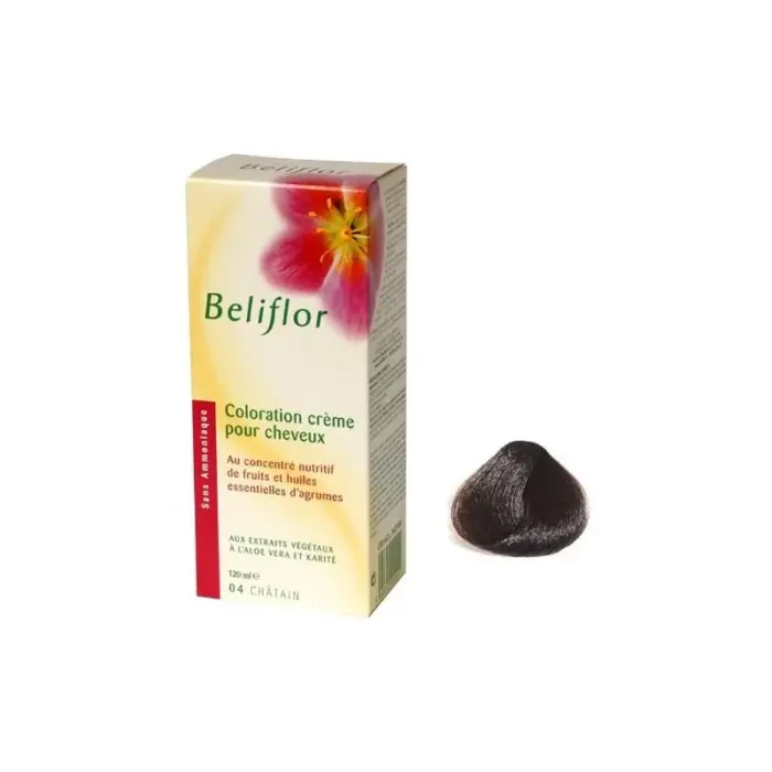 beliflor unidose n 04 chatain 120ml