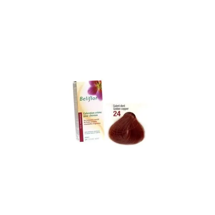 beliflor unidose n 24 cuivre dore 120ml