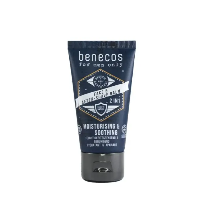 benecos for men only baume visage apres rasage 2in1 50 ml