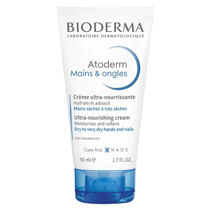 bioderma atoderm mains ongles creme ultra nourrissante 50 ml