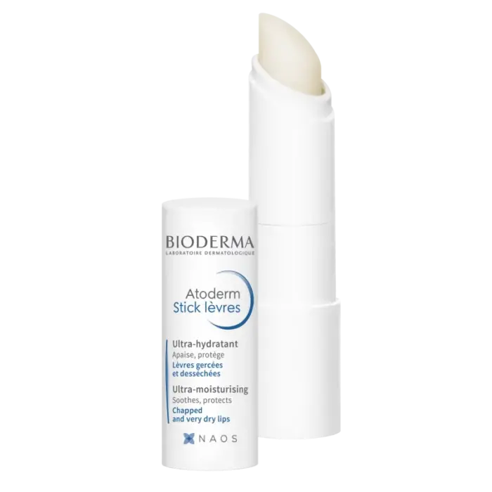 bioderma atoderm stick levres 4g apaise et repare