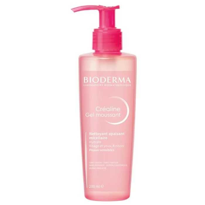 bioderma bioderma sensibio gel moussant nettoyant douceur peaux sensibles 200 ml visage
