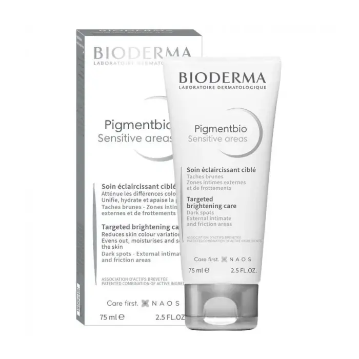 bioderma pigmentbio sensitive areas 7 soin eclaircissant cible 75ml