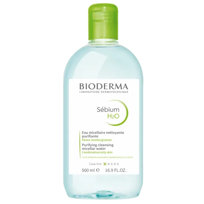 bioderma sebium h2o 500ml solution micellaire
