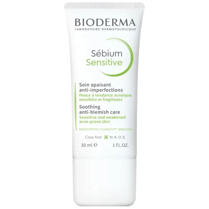 bioderma sebium sensitive soin apaisant anti imperfection 30 ml