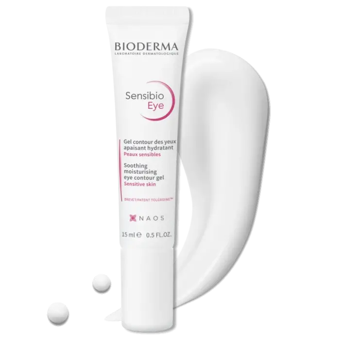 bioderma sensibio gel contour des yeux 15ml anti poches