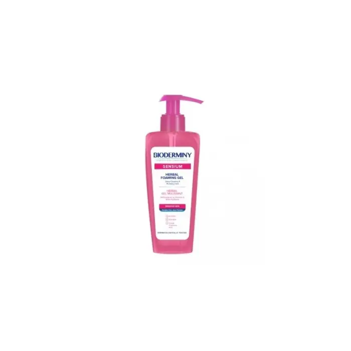 bioderminy sensium herbal gel moussant 200ml