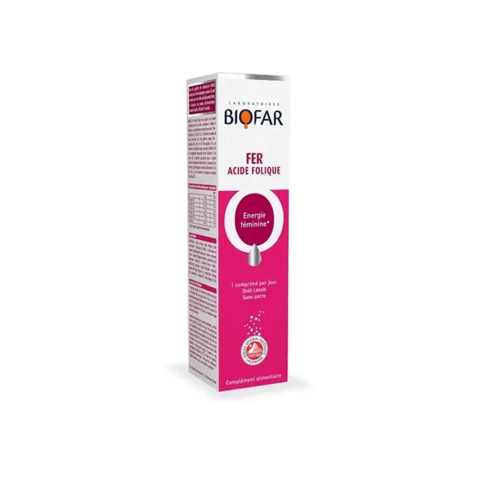biofar fer acide folique 20 comprimes