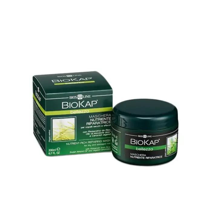 biokap masque nourrissant reparateur cheveux secs 200 ml
