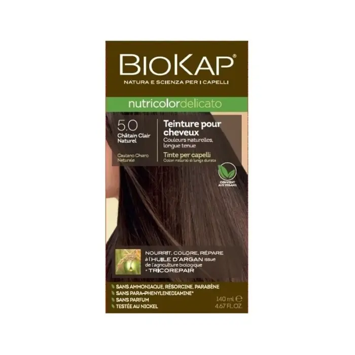 biokap nutricolor delicato 50 chatain clair naturel