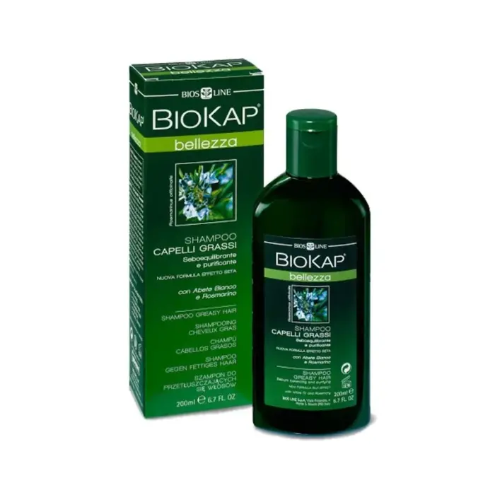 biokap shampoing cheveux gras 200 ml