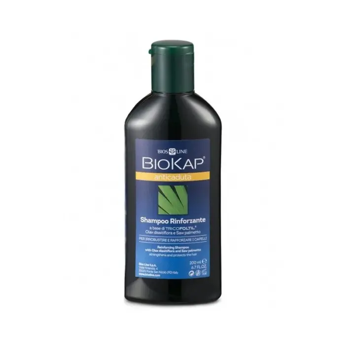 biokap shampoing fortifiant anti chute 200 ml