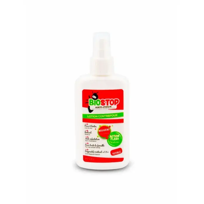 biostop anti poux lotion 100 ml