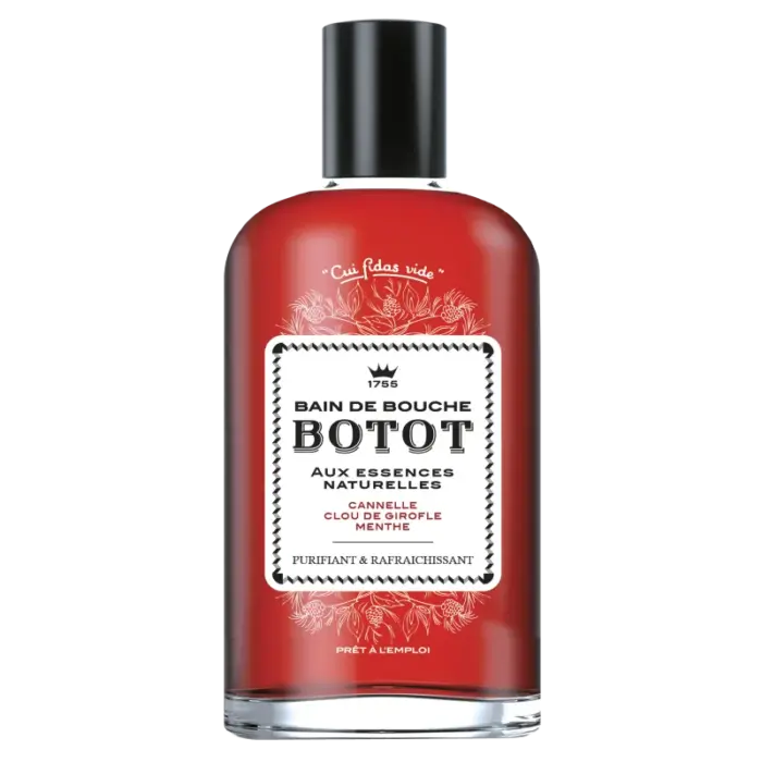 botot bain de bouche cannelle clou de girofle menthe 250 ml