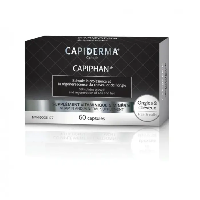 capiderma capiphan ongles et cheveux 60 gelules