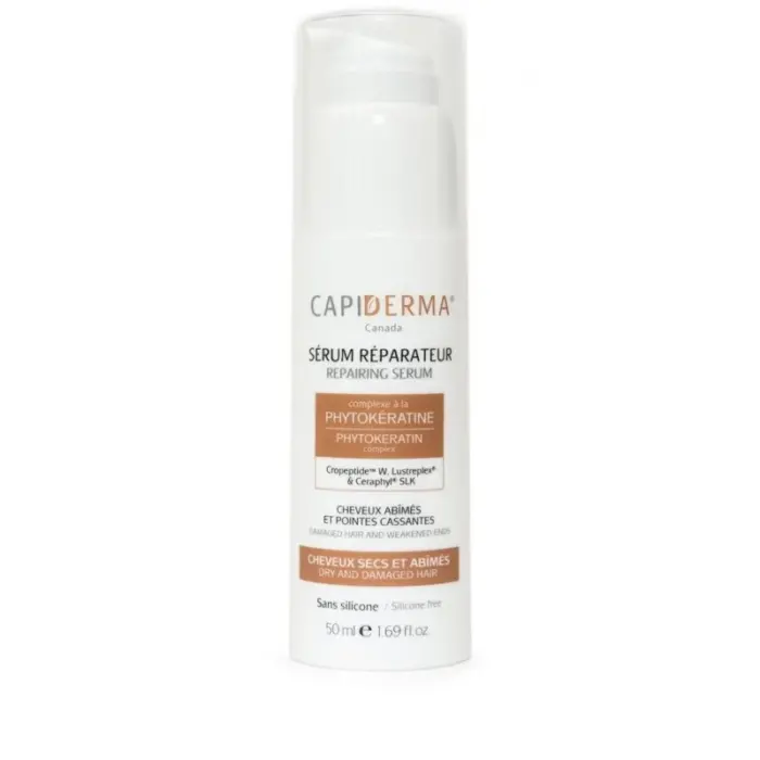 capiderma serum reparateur cheveux abimes 50 ml