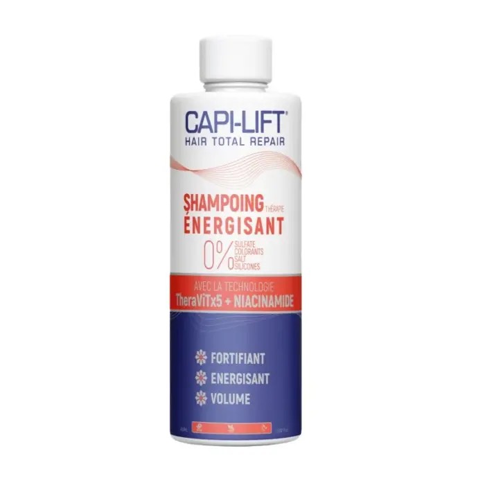 capilift shampoing anti chute 400ml theravitx5 niacinamide