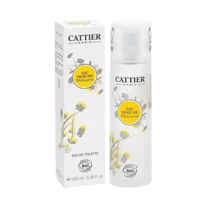 cattier eau fraiche petillante vaporisateur 100ml