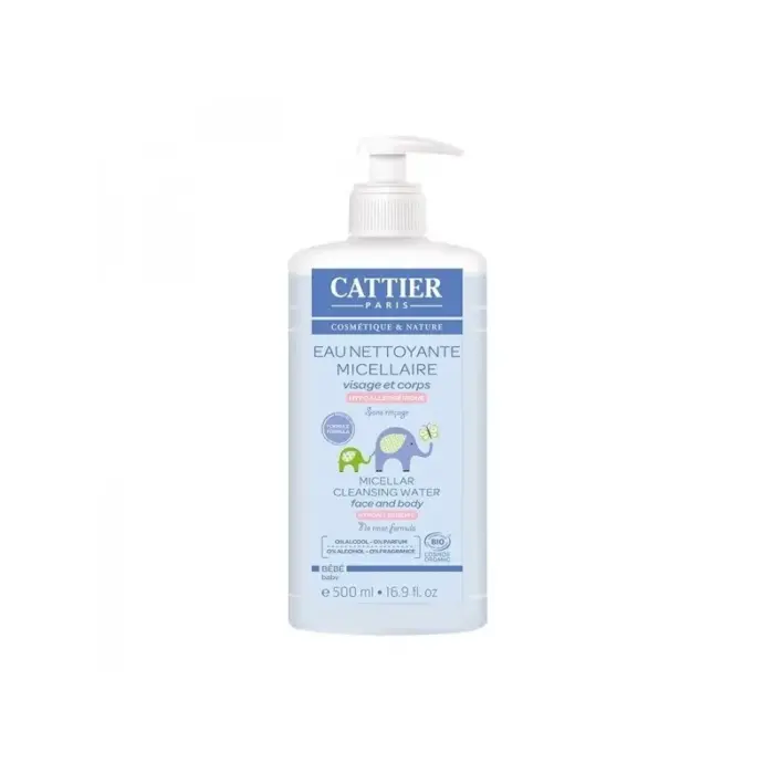 cattier eau nettoyante micellaire 500ml