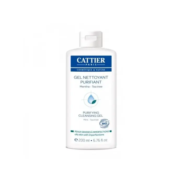 cattier gel nettoyant purifiant 150ml
