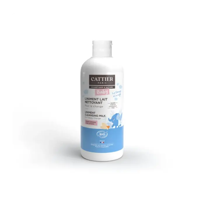 cattier liniment bio lait creme pour le change 200ml
