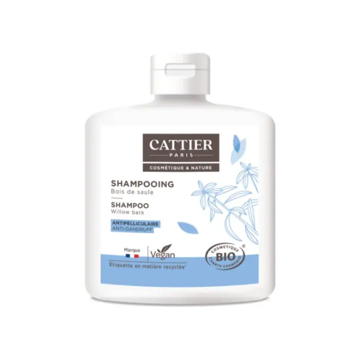cattier shampooing au bois de saule