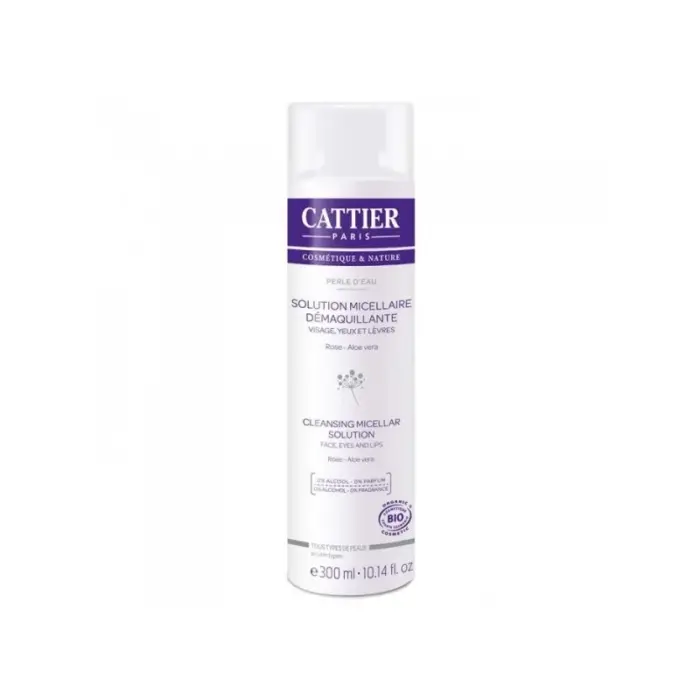 cattier solution micellaire demaquillante perle d eau 300ml