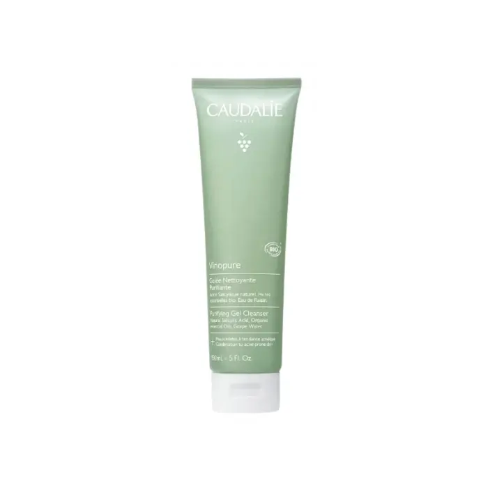 caudalie vinopure gelee nettoyante purifiante 150 ml