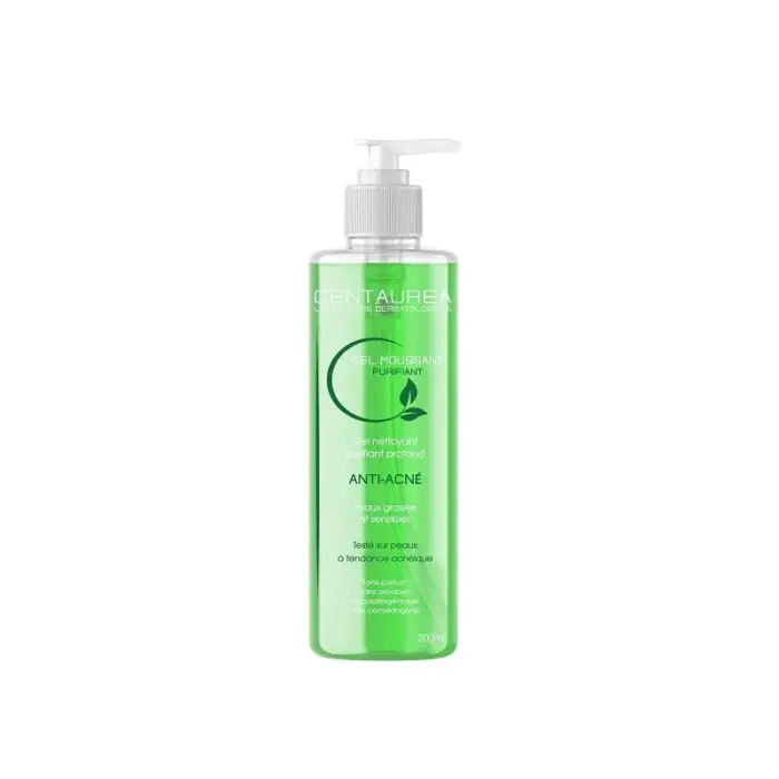 centaurea gel moussant purifiant anti acne 200ml