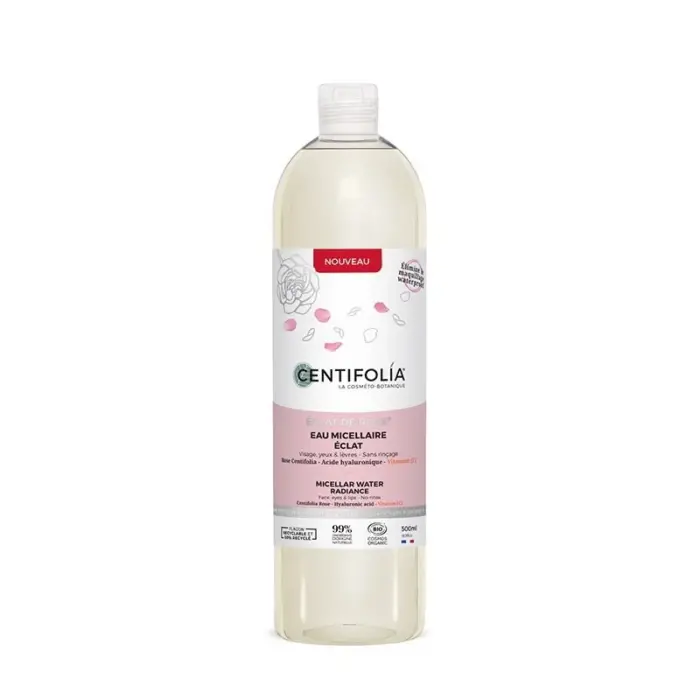 centifolia eclat de rose eau micellaire 500ml