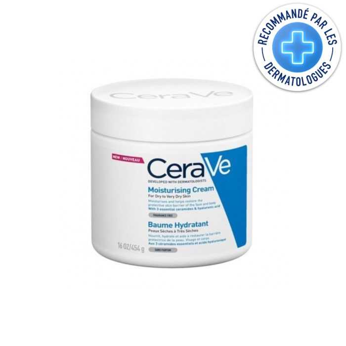 cerave cerave baume hydratant 454ml hydratation corps