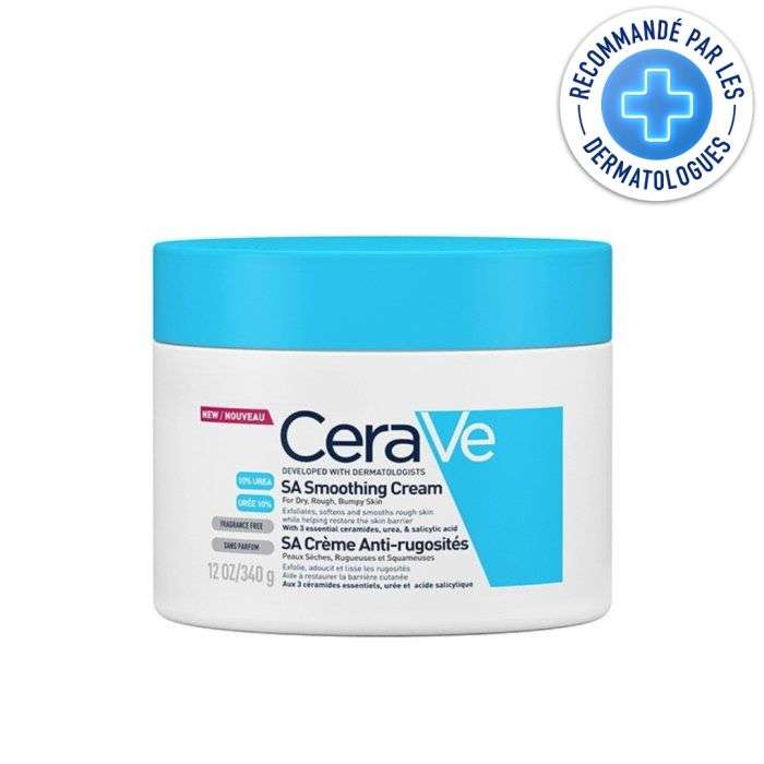 cerave cerave sa creme anti rugosite 340g hydratation corps