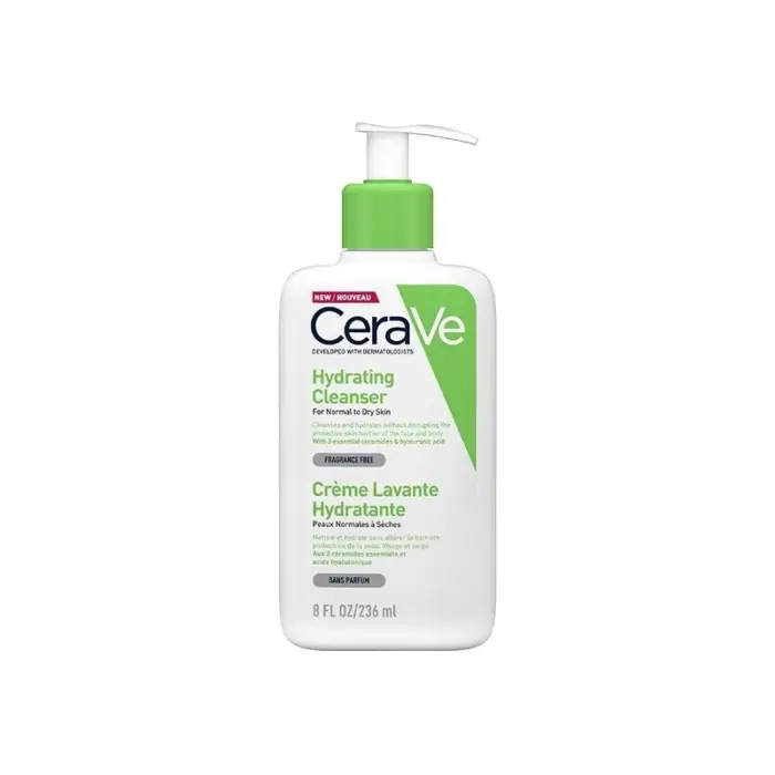 cerave creme lavante hydratante 236ml