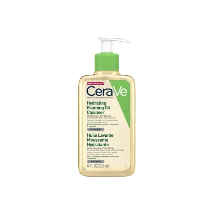 cerave huile lavante moussante hydratante 236ml