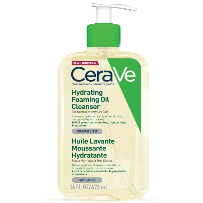 cerave huile lavante moussante hydratante 473ml