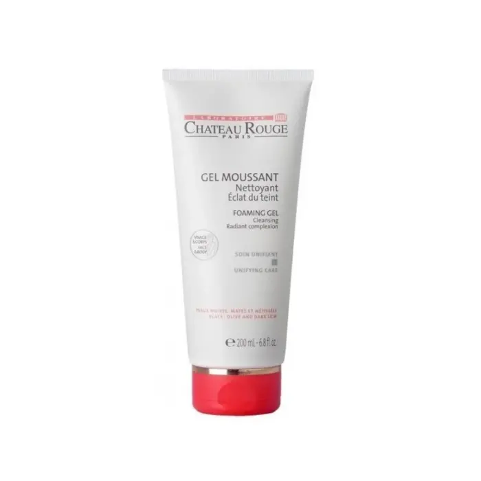 chateau rouge gel moussant visage et corps 200ml
